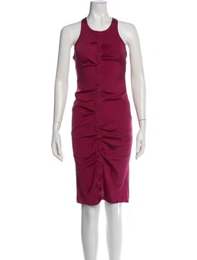 Pre-owned Gucci Vintage Knee-length Dress In Pink