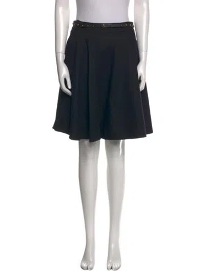 Pre-owned Gucci Vintage Knee-length Skirt In Black