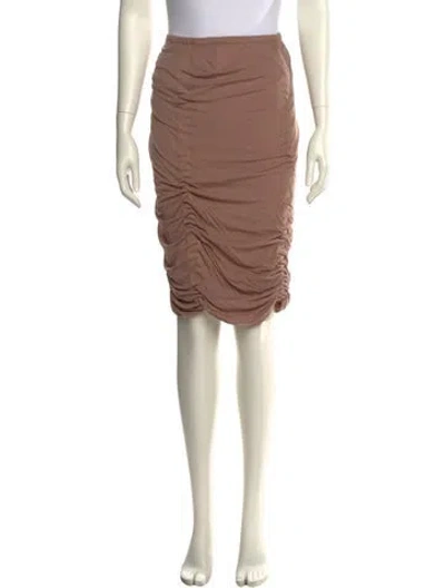 Pre-owned Gucci Vintage Knee-length Skirt In Neutral