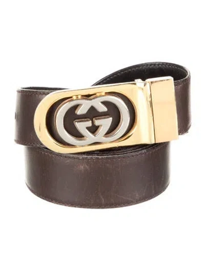 Pre-owned Gucci Vintage Late 1970's - Early 1980's Belt Kit In Multi
