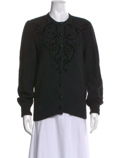 Pre-owned Gucci Vintage Late 1970's - Early 1980's Sweater In Black
