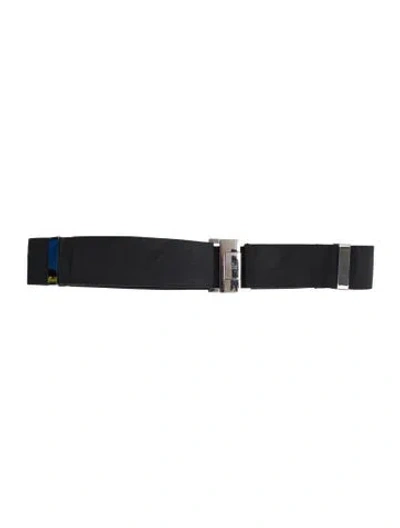 Pre-owned Gucci Vintage Late 1990's - Early 2000's Belt In Black