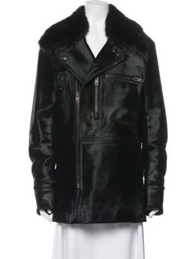Pre-owned Gucci Vintage Late 1990's - Early 2000's Biker Jacket In Black