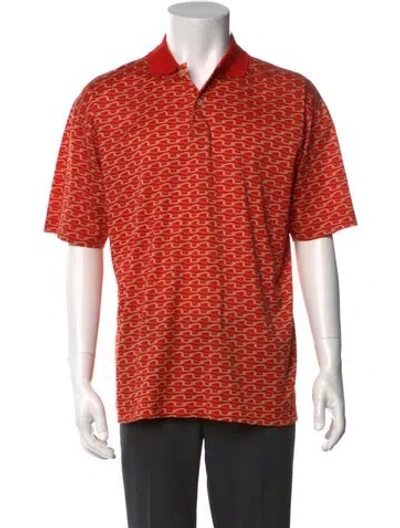 Pre-owned Gucci Vintage Late 1990's - Early 2000's Shirt In Orange