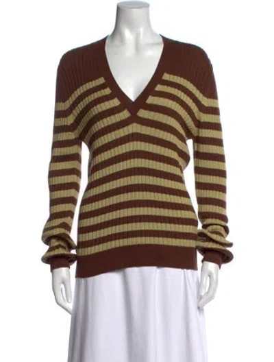 Pre-owned Gucci Vintage Late 1990's - Early 2000's Sweater In Brown