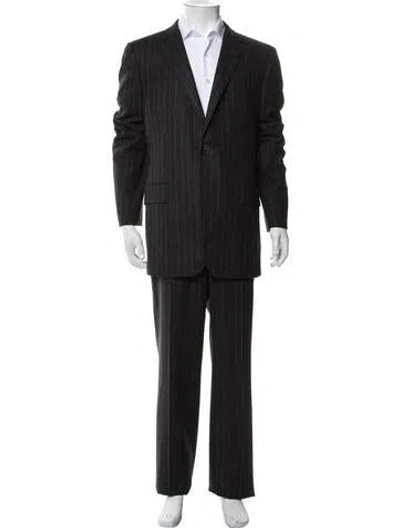 Pre-owned Gucci Vintage Late 1990's - Early 2000's Two-piece Suit In Grey