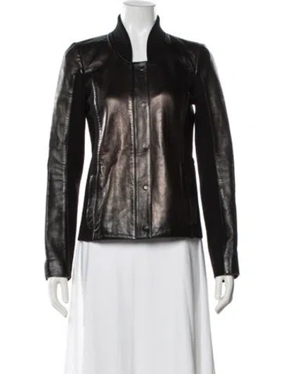 Pre-owned Gucci Vintage Late 2000's - Early 2010's Bomber Jacket In Black