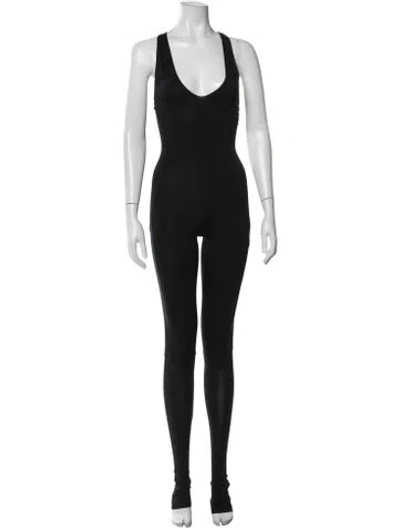 Pre-owned Gucci Vintage Late 2000's - Early 2010's Jumpsuit In Black