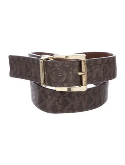 Pre-owned Gucci Vintage Leather Belt In Brown
