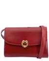 Gucci Vintage Leather Crossbody Bag (authentic Pre-loved) In Red