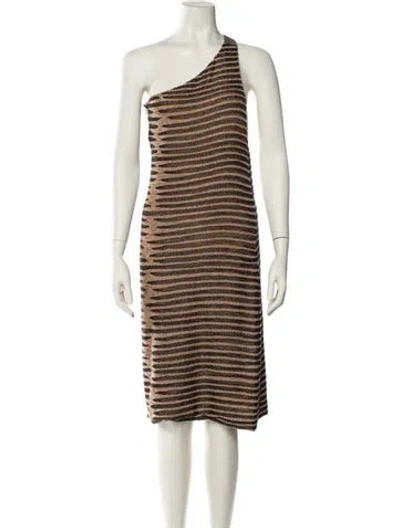 Pre-owned Gucci Vintage Midi Length Dress