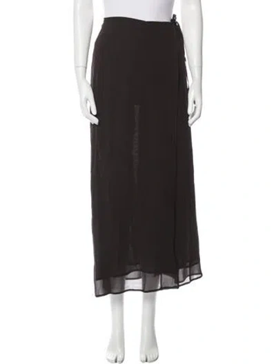Pre-owned Gucci Vintage Midi Length Skirt In Multi