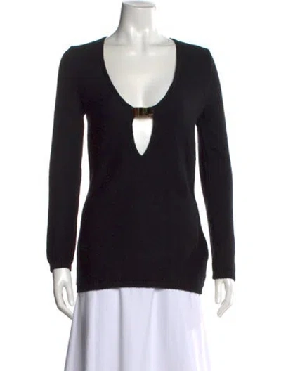Pre-owned Gucci Vintage Mini Dress In Black
