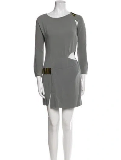 Pre-owned Gucci Vintage Mini Dress In Multi