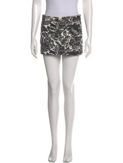 Pre-owned Gucci Vintage Mini Skirt In Black
