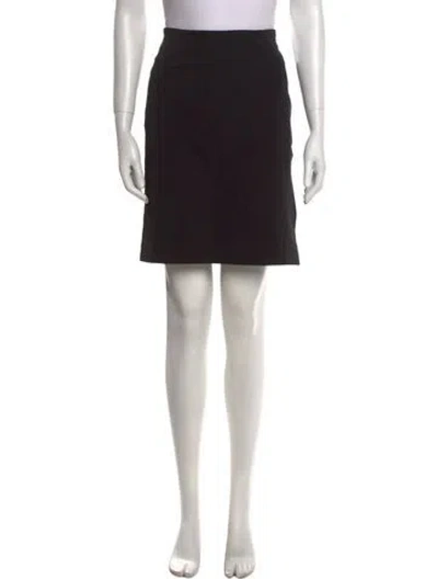 Pre-owned Gucci Vintage Mini Skirt In Black