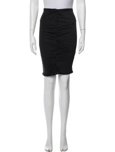 Pre-owned Gucci Vintage Mini Skirt In Black