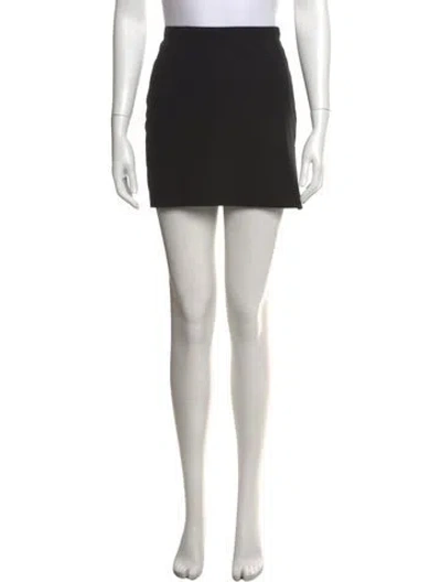 Pre-owned Gucci Vintage Mini Skirt In Black