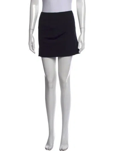 Pre-owned Gucci Vintage Mini Skirt In Black