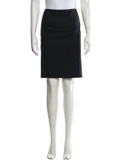Pre-owned Gucci Vintage Mini Skirt In Black