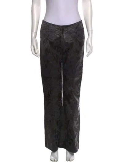 Pre-owned Gucci Vintage Pants In Black