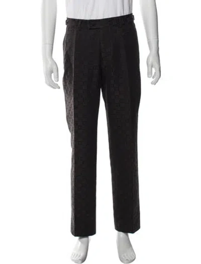 Pre-owned Gucci Vintage Pants In Brown