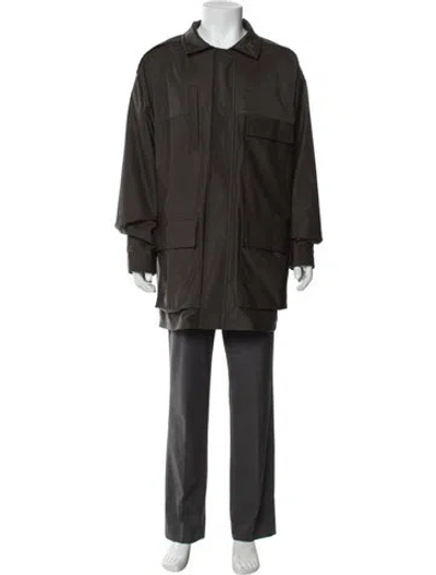 Pre-owned Gucci Vintage Parka In Green