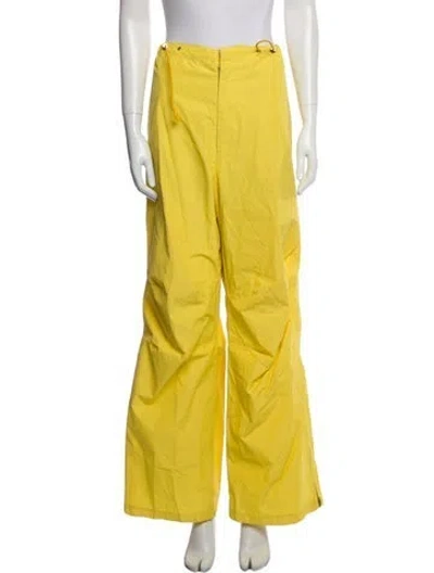 Pre-owned Gucci Vintage Ski Pants In Yellow