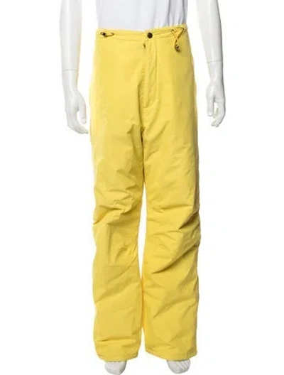 Pre-owned Gucci Vintage Ski Pants In Yellow