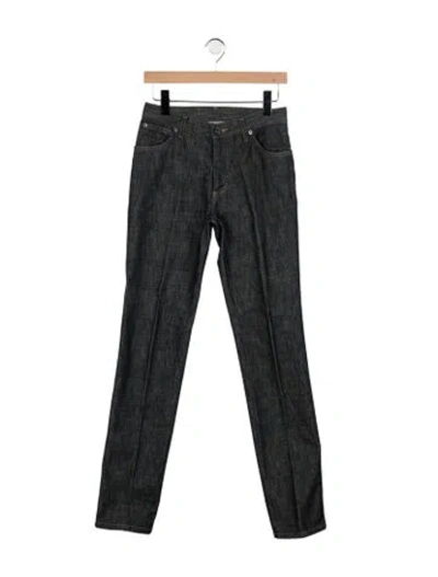 Pre-owned Gucci Vintage Skinny Jeans In Blue