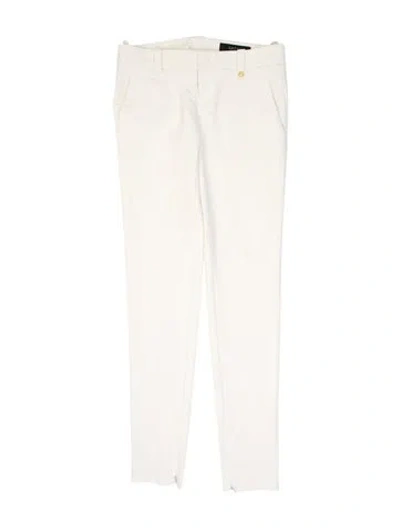 Pre-owned Gucci Vintage Skinny Leg Pants In White