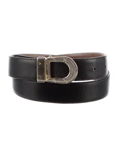 Pre-owned Gucci Vintage Skinny Waist Belt In Multi