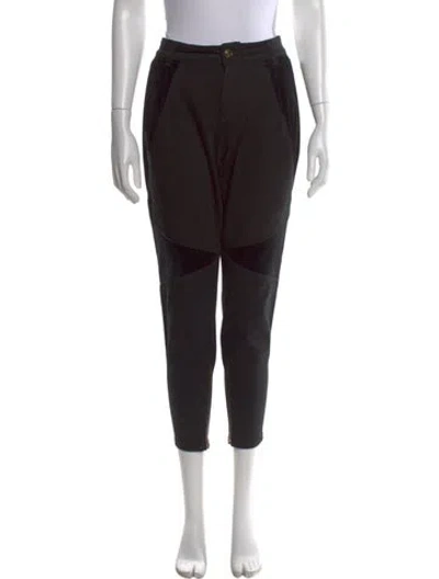 Pre-owned Gucci Vintage Straight Leg Jeans In Black