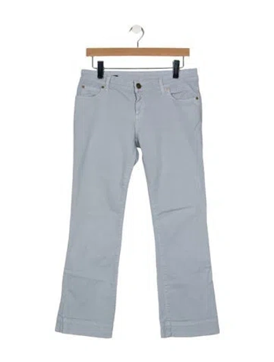 Pre-owned Gucci Vintage Straight Leg Jeans In Blue