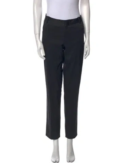 Pre-owned Gucci Vintage Straight Leg Pants In Black