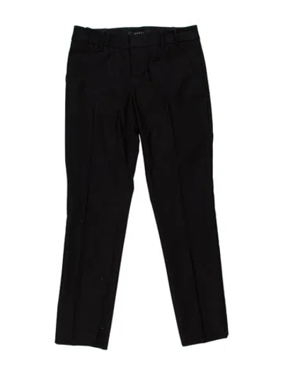 Pre-owned Gucci Vintage Straight Leg Pants In Black