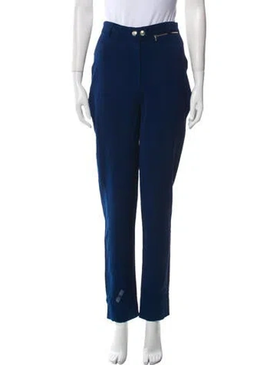 Pre-owned Gucci Vintage Straight Leg Pants In Blue