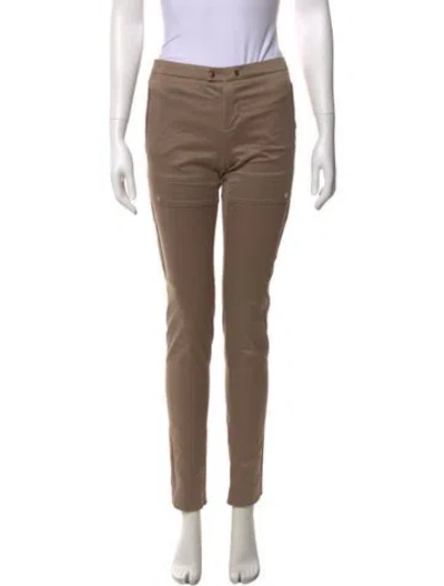 Pre-owned Gucci Vintage Straight Leg Pants In Neutral
