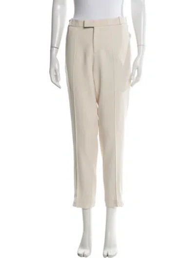 Pre-owned Gucci Vintage Straight Leg Pants In Neutral