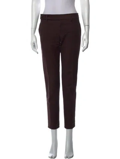 Pre-owned Gucci Vintage Straight Leg Pants In Purple