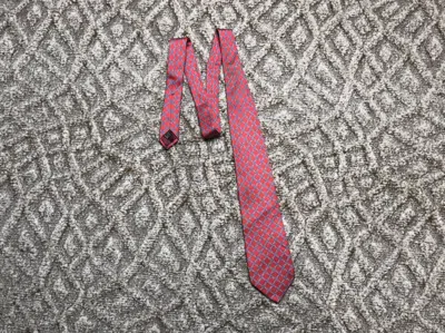 Pre-owned Gucci Vintage Tie In Red