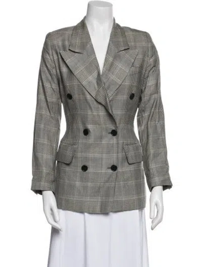 Pre-owned Gucci Vintage Wool Blazer In Multi