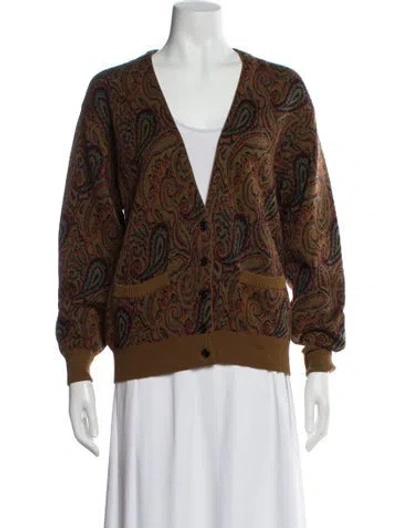 Pre-owned Gucci Vintage Wool Sweater In Brown