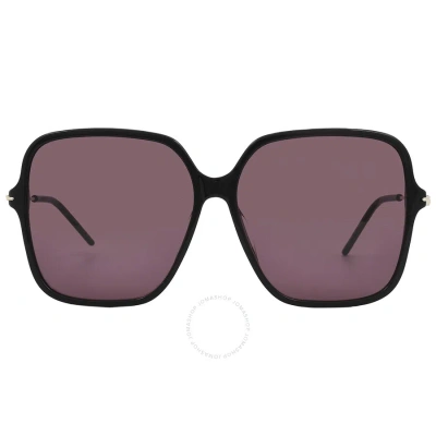 Gucci Violet Sport Ladies Sunglasses Gg1267sa 003 60