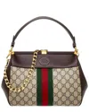 Gucci Beige Virgo Gg Supreme Canvas Bag In Beige