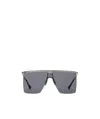 Gucci Visor-frame Sunglasses In Gray