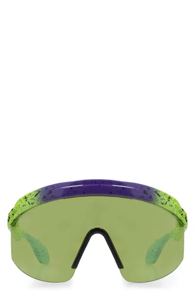 Gucci Visor Sunglasses In Orange