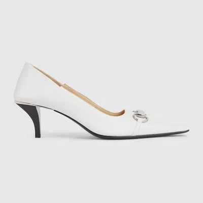 Gucci Vittoria Damenpumps In White