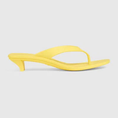 Gucci Vittoria Damen-zehensandale In Yellow