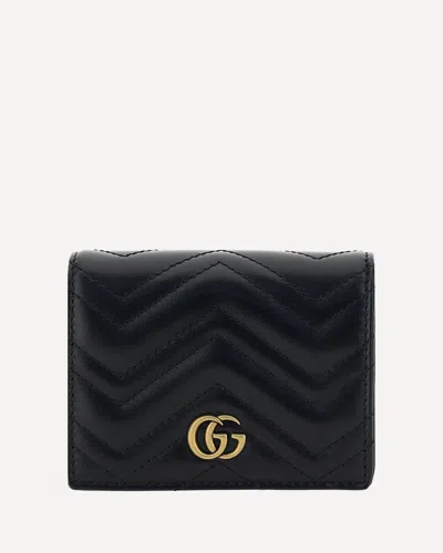 Gucci Gg Marmont Small Wallet In Black